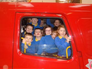 Our trip to Omagh Fire Station